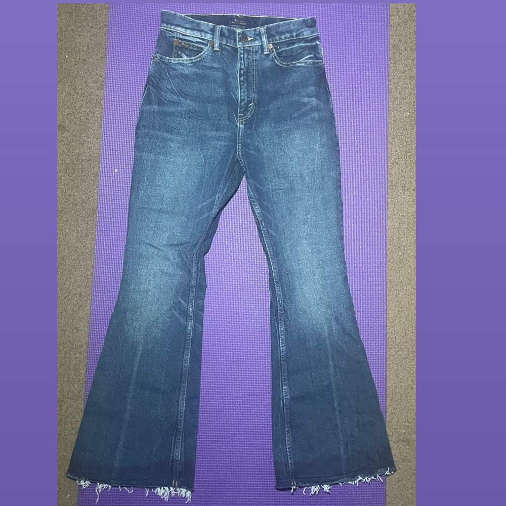 Polo by Ralph Lauren Indigo Flare Wide Leg Jeans
